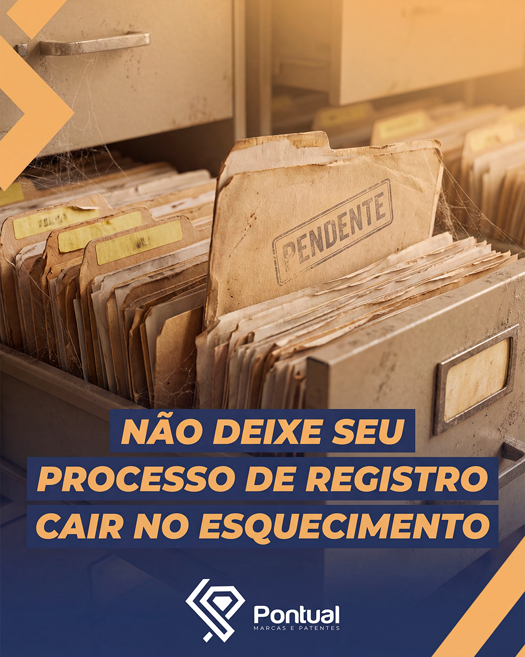 Não deixe seu processo de registro cair no esquecimento