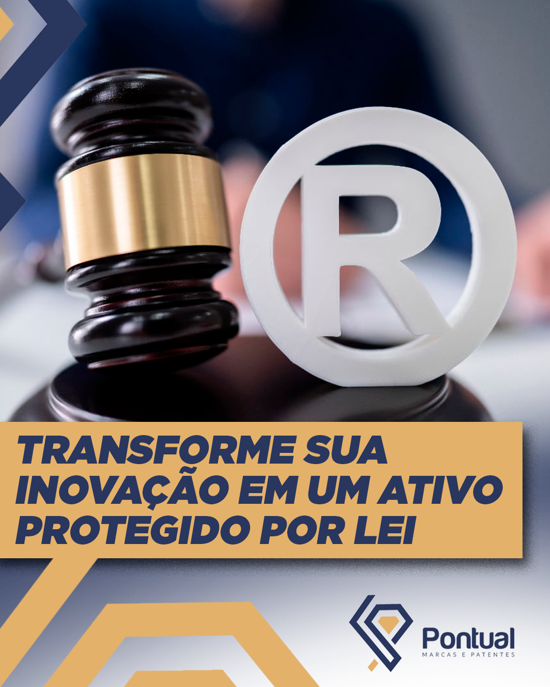 Transforme sua inovação em um ativo protegido por lei