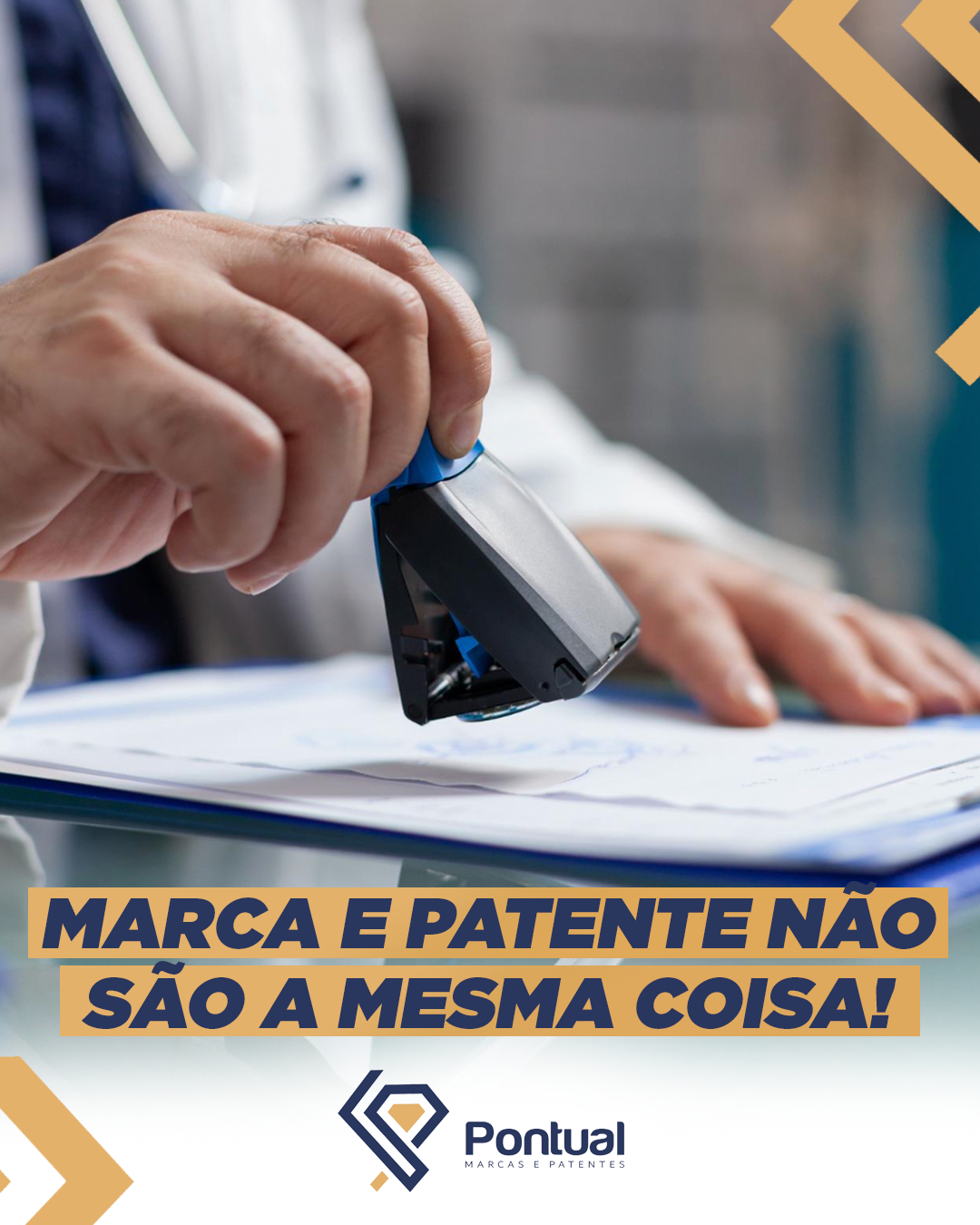 Marca e patente não são a mesma coisa!