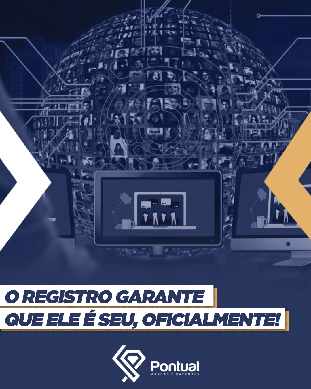 O registro garante que ele é seu, oficialmente!
